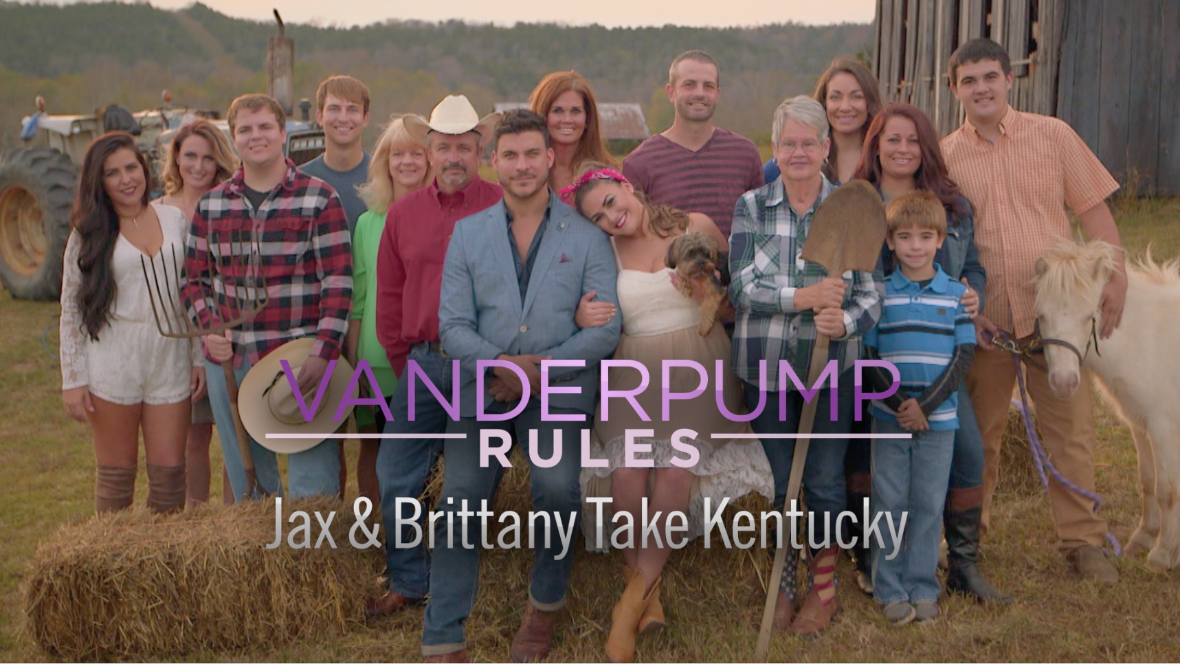 a cast photo from Vanderpump Rules Jax & Brittany Take Kentucky